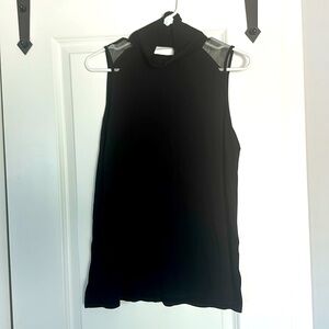 1. State sleeveless turtleneck top